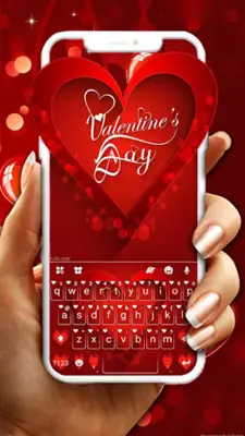 Valentine Hearts Theme android App screenshot 3